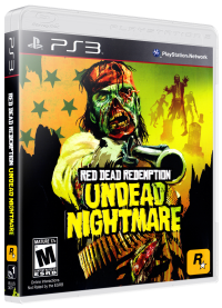 Red Dead Redemption Undead Nightmare Playstation 3 US box art